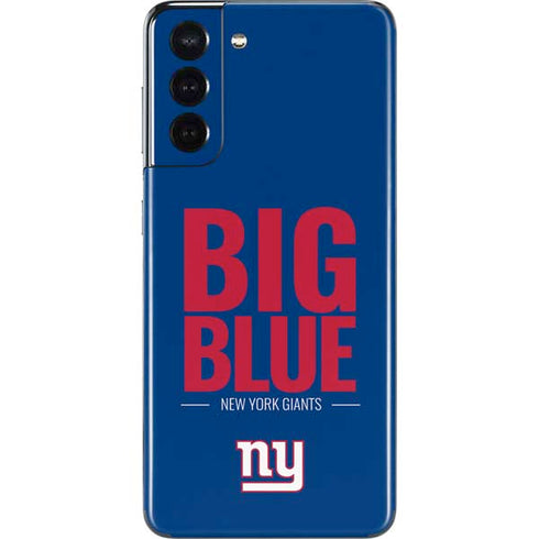 NFL New York Giants Team Motto Galaxy S21 5G Skin