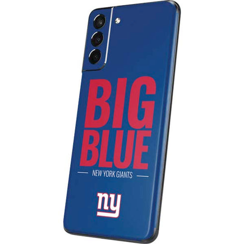 NFL New York Giants Team Motto Galaxy S21 Plus 5G Skin