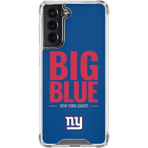 NFL New York Giants Team Motto Galaxy S22 Clear Case