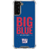 NFL New York Giants Team Motto Galaxy S22 Plus Clear Case