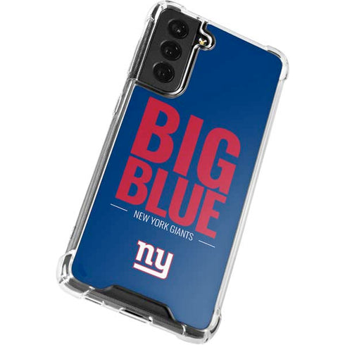 NFL New York Giants Team Motto Galaxy S22 Plus Clear Case