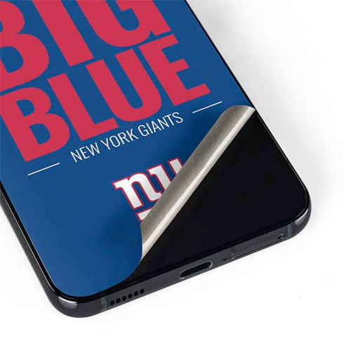NFL New York Giants Team Motto Galaxy S22 Skin