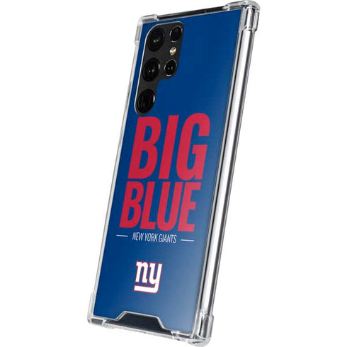 NFL New York Giants Team Motto Galaxy S22 Ultra Clear Case