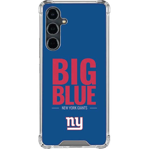 NFL New York Giants Team Motto Galaxy S23 FE Clear Case