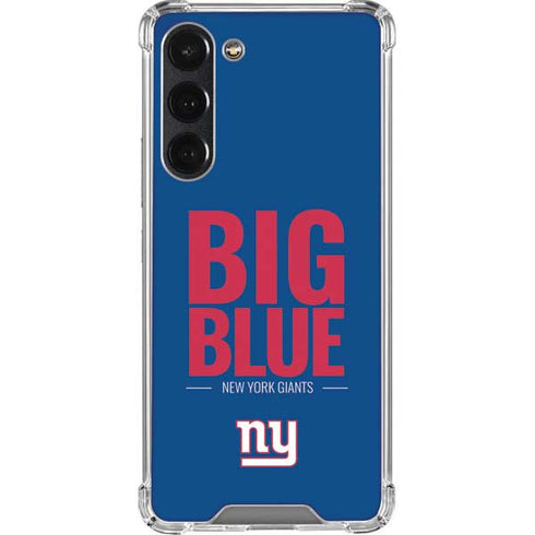 NFL New York Giants Team Motto Galaxy S23 Plus Clear Case