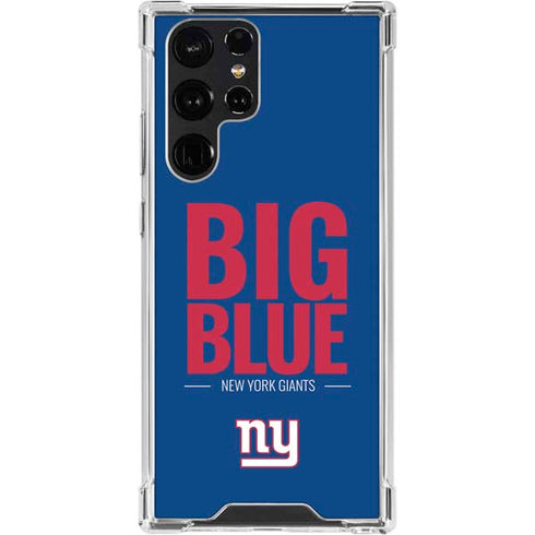 NFL New York Giants Team Motto Galaxy S24 Ultra Clear Case