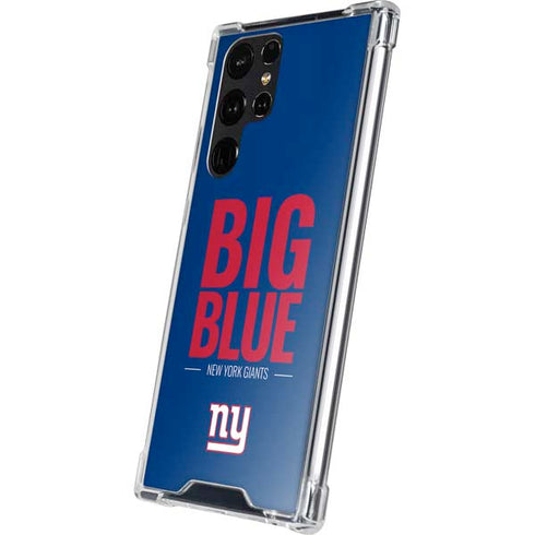 NFL New York Giants Team Motto Galaxy S24 Ultra Clear Case