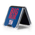 NFL New York Giants Team Motto Galaxy Z Flip5 5G Clear Case