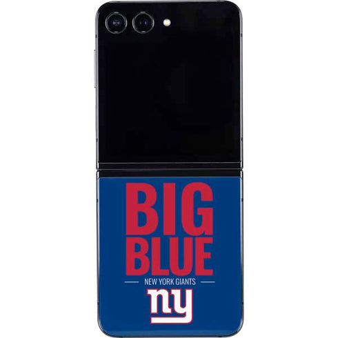 NFL New York Giants Team Motto Galaxy Z Flip5 5G Skin