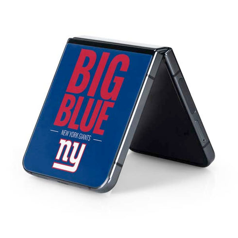 NFL New York Giants Team Motto Galaxy Z Flip5 5G Skin