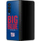 NFL New York Giants Team Motto Galaxy Z Fold3 5G Skin