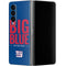 NFL New York Giants Team Motto Galaxy Z Fold4 5G Skin