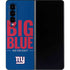NFL New York Giants Team Motto Galaxy Z Fold4 5G Skin