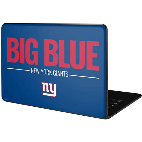 NFL New York Giants Team Motto Google Pixelbook Go Skin