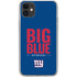NFL New York Giants Team Motto iPhone 11 Clear Case