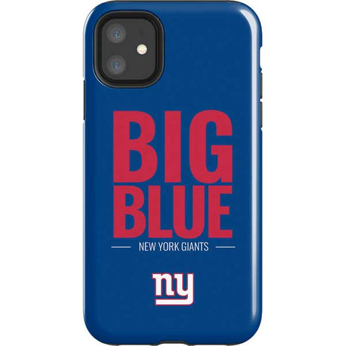 NFL New York Giants Team Motto iPhone 11 Impact Case