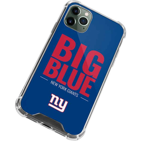 NFL New York Giants Team Motto iPhone 11 Pro Max Clear Case