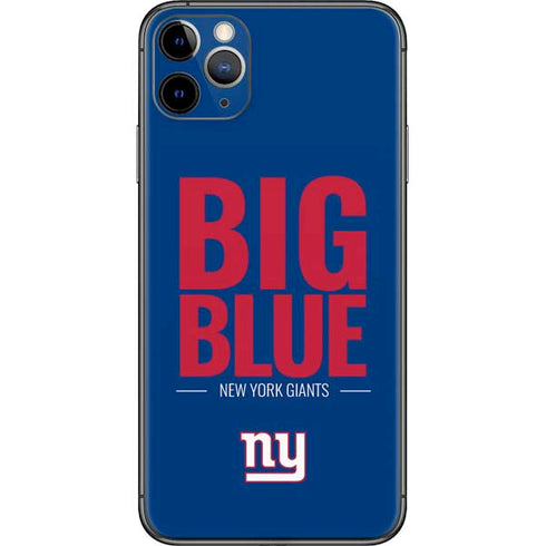 NFL New York Giants Team Motto iPhone 11 Pro Max Skin
