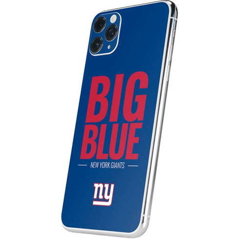 NFL New York Giants Team Motto iPhone 11 Pro Max Skin