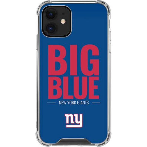 NFL New York Giants Team Motto iPhone 12 Mini Clear Case