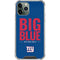 NFL New York Giants Team Motto iPhone 12 Pro Clear Case