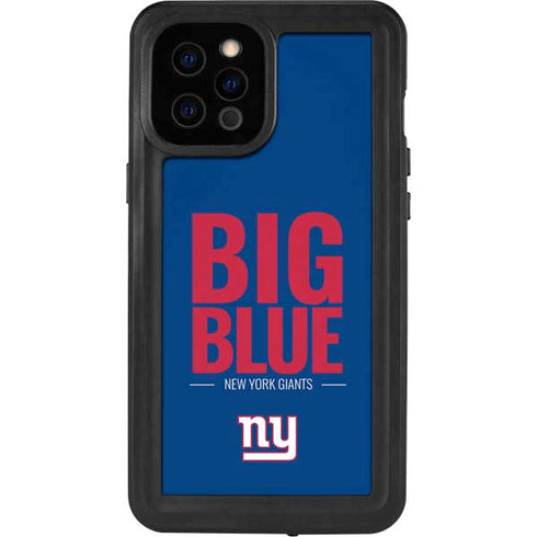 NFL New York Giants Team Motto iPhone 12 Pro Max Waterproof Case