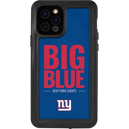 NFL New York Giants Team Motto iPhone 12 Pro Waterproof Case