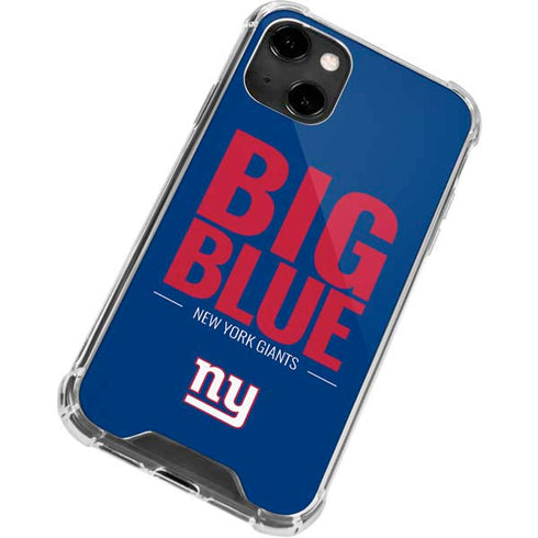 NFL New York Giants Team Motto iPhone 13 Clear Case