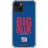 NFL New York Giants Team Motto iPhone 13 Clear Case