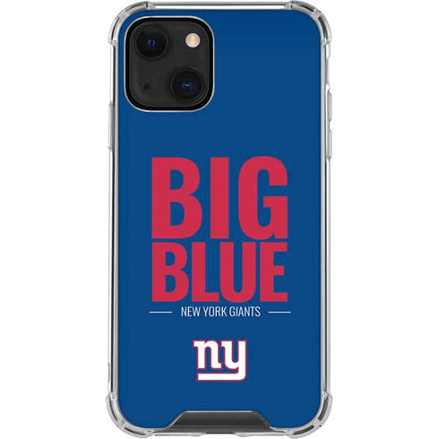 NFL New York Giants Team Motto iPhone 13 Mini Clear Case
