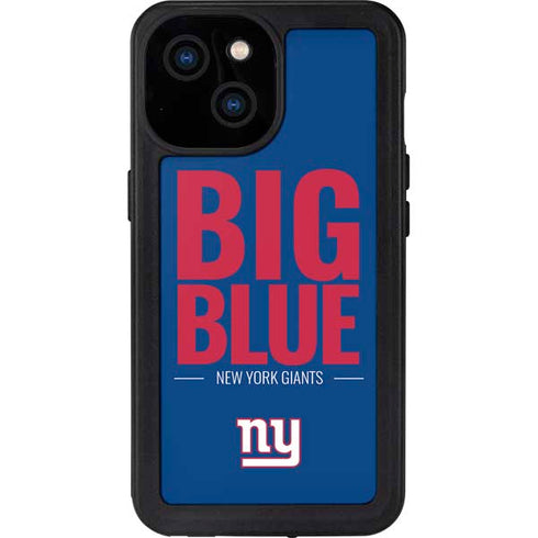 NFL New York Giants Team Motto iPhone 13 Mini Waterproof Case