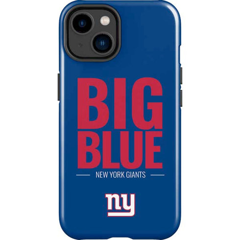 NFL New York Giants Team Motto iPhone 15 Plus Impact Case