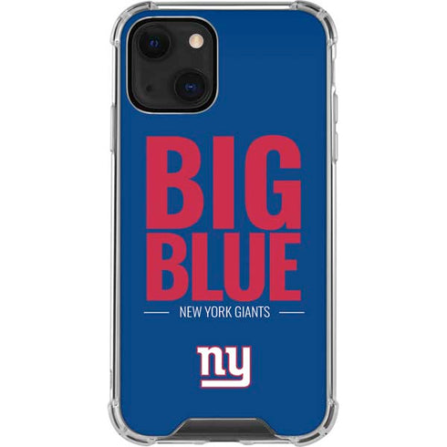 NFL New York Giants Team Motto iPhone 15 Plus Clear Case