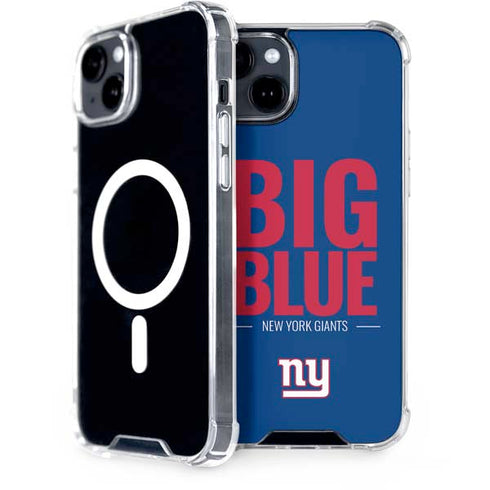 NFL New York Giants Team Motto iPhone 15 Plus MagSafe Case
