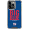 NFL New York Giants Team Motto iPhone 15 Pro Clear Case