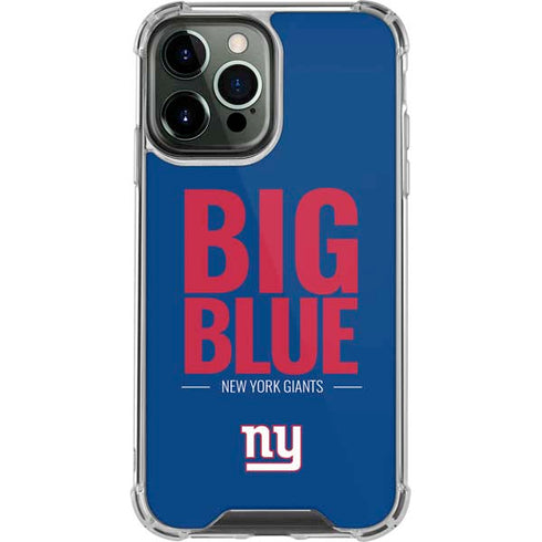 NFL New York Giants Team Motto iPhone 14 Pro Max Clear Case