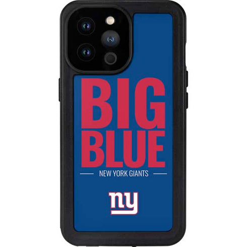NFL New York Giants Team Motto iPhone 14 Pro Max Waterproof Case