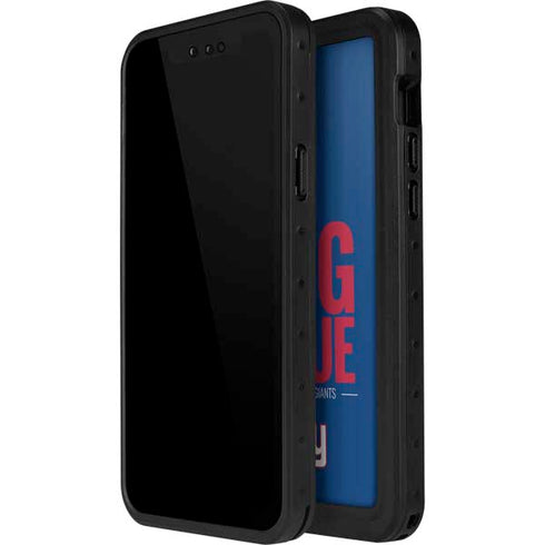NFL New York Giants Team Motto iPhone 15 Waterproof Case