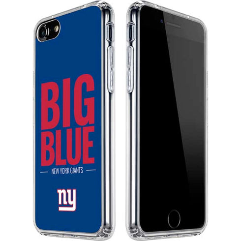 NFL New York Giants Team Motto iPhone SE (2nd & 3rd Gen) Clear Case