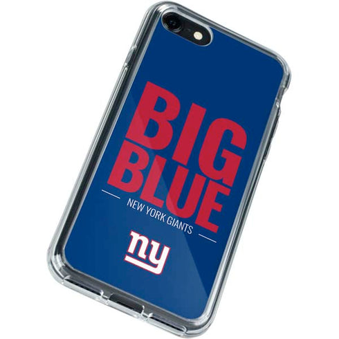 NFL New York Giants Team Motto iPhone SE (2nd & 3rd Gen) Clear Case