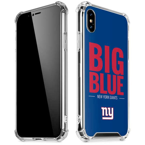 NFL New York Giants Team Motto iPhone X/XS Clear Case
