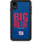 NFL New York Giants Team Motto iPhone XR Waterproof Case