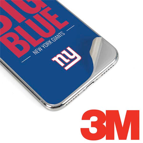 NFL New York Giants Team Motto iPhone XS Skin