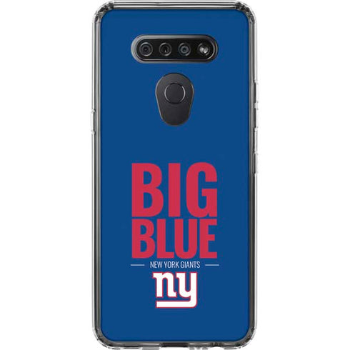 NFL New York Giants Team Motto LG K51/Q51 Clear Case