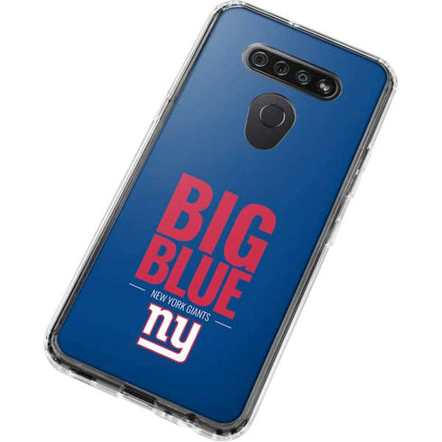 NFL New York Giants Team Motto LG K51/Q51 Clear Case