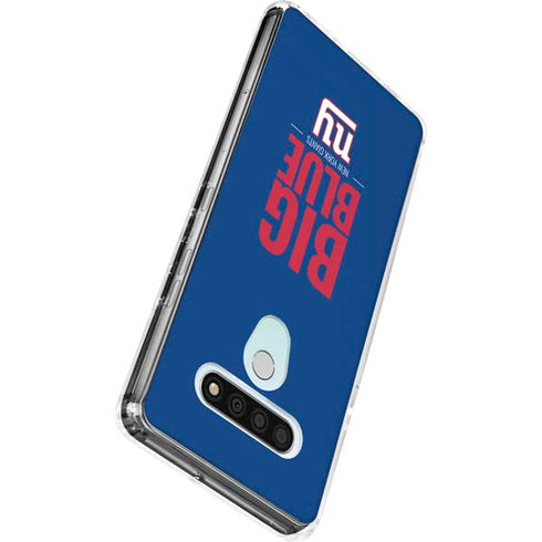 NFL New York Giants Team Motto LG Stylo 6 Clear Case