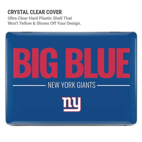 NFL New York Giants Team Motto MacBook Pro 16in (2021-25) Case plus Skin