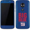 NFL New York Giants Team Motto Moto E5 Play Skin