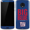 NFL New York Giants Team Motto Moto G6 Skin