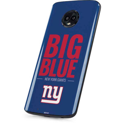 NFL New York Giants Team Motto Moto G6 Skin